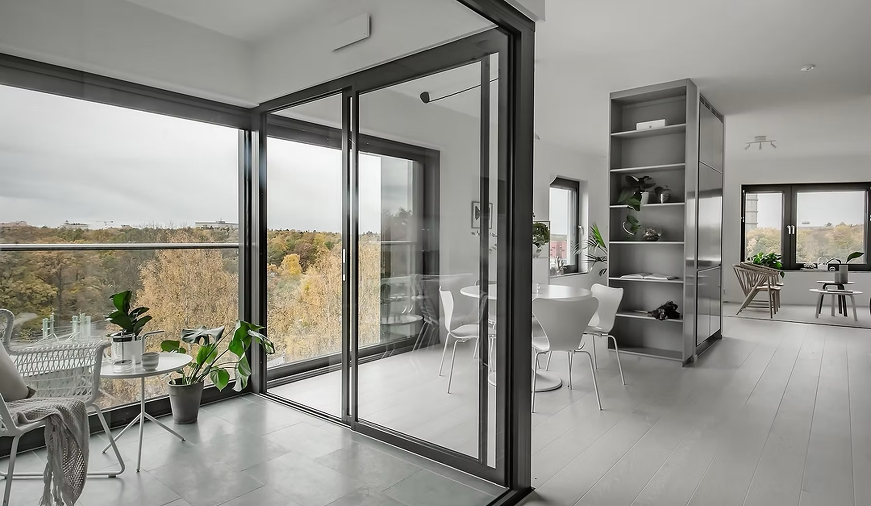 Aluminium windows and sliding doors
